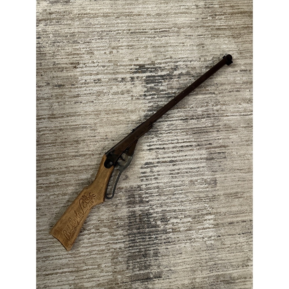 Daisy Red Ryder Model Number 1938B Lever Action BB Toy Gun Brown